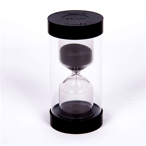 Hay Time 30 Minute Sand Timer Black Dk Ph