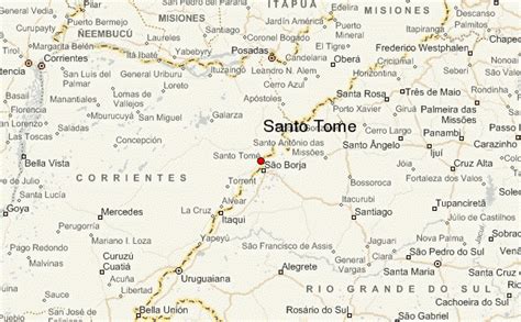 Santo Tome Argentina Location Guide