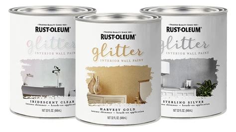 Rust Oleum Glitter Wall Paint Professional Painter Magazine