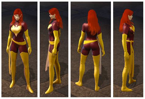 Jean Grey Marvel Heroes Complete Costume List