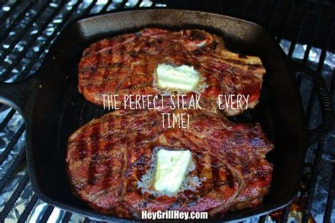 Grilling The Perfect Reverse Seared Steak Hey Grill Hey Grilled Beef