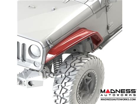 Jeep Wrangler Jk Hardline Tube Fenders Front Madness Autoworks