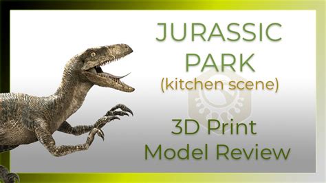 Jurassic Park Kitchen Scene Model Review Youtube
