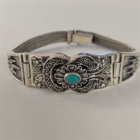 Zilver Armband Turquoise Catawiki
