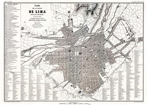 Planos Históricos De Lima Lima2000