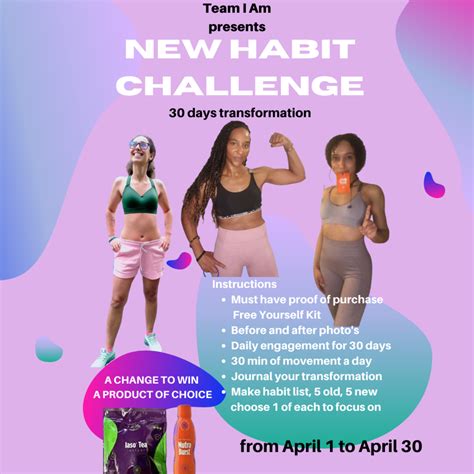 new habit challenge