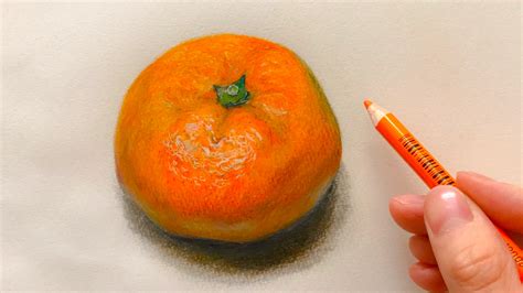 Realistic watermelon #how to draw watermelon #drawing water melon with coloured pencil#fruit drawing it's the perfect. hyper realistic speed drawing : how to draw orange | YUI ...