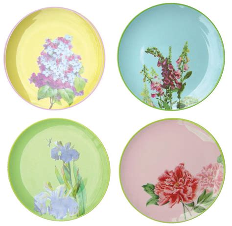 Un prénom, un message, une photo, c'est à vous de jouer ! Floral Melamine Plates. Paris Flea Market Fabrics 9 ...