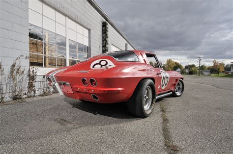 1963 Corvette Z06 Race Car Red Classic Old Usa 4288x2848 07