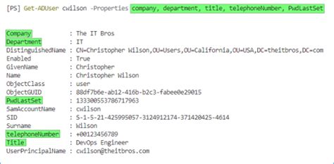 How To Get User Attributes From Active Directory TheITBros