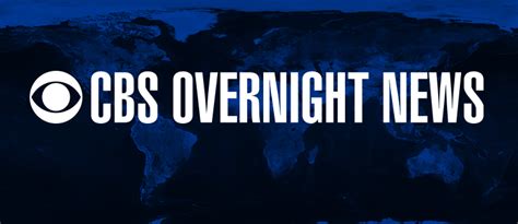 cbs overnight news logopedia fandom