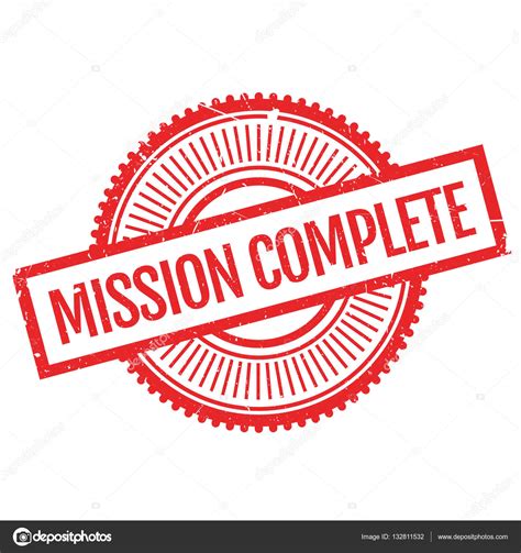 Mission complete stamp — Stock Vector © lkeskinen0 #132811532