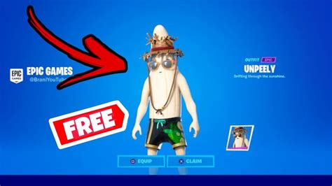 How To Get Unpeely Skin In Fortnite Free Unpeely Skin Youtube