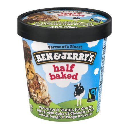 New hamilton beach half pint ice cream maker blue color 68550e. Ben & Jerry's Half Baked Ice Cream, 1 pint - Walmart.com