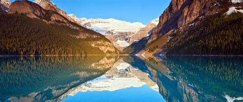 2560x1080 Lake Louise Reflections 2560x1080 Resolution Hd 4k Wallpapers