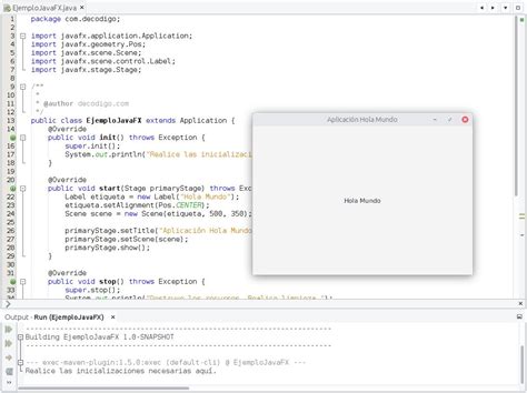 Java Crear una interfaz gráfica con JavaFX decodigo com