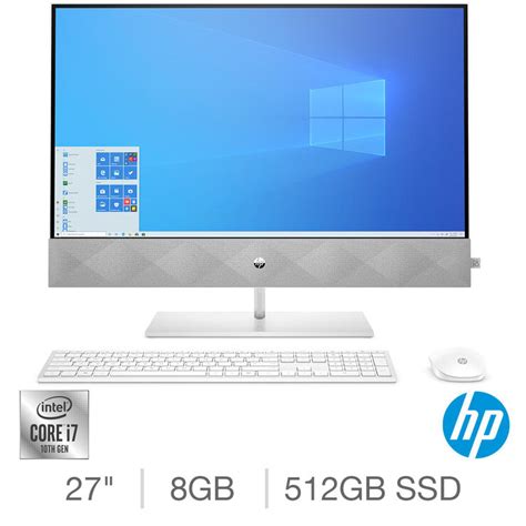 Hp Pavilion Intel Core I7 8gb Ram 512gb Ssd 27 Inch All In One