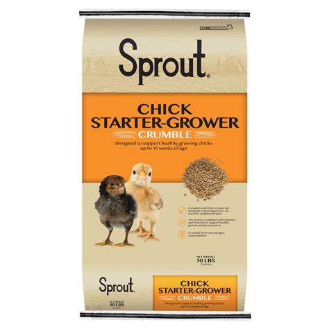 Chick Starter Grower Medicated Poultry Feed 50 Lb By 40 Off