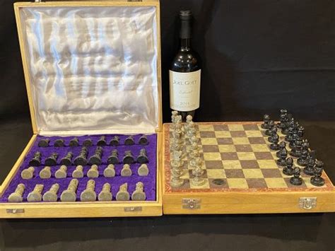 Soapstone Chess Set Wormtown Trading Company