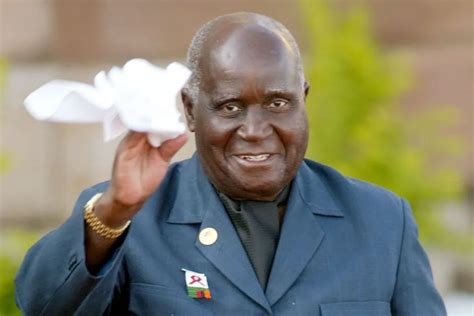 His Excellency Dr Kenneth David Kaunda First President Of The