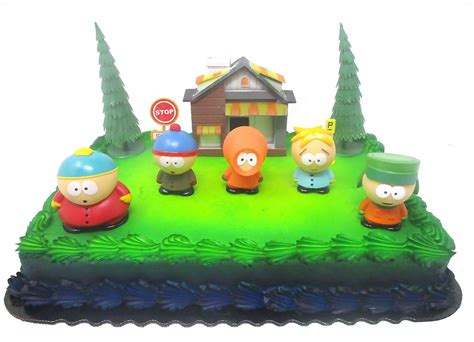 Buy South Park Birthday Cake Topper Featuring South Park Characters And Other Themed Decorative