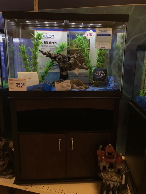 Aqueon 65 Gallon Aquarium With Stand And Canister Filter For Sale In