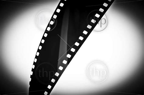 Abstract Details Of 35mm Film Strip In Black And White Thpstock