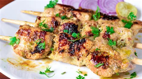 chicken reshmi kabab restaurant style on tawa chicken reshmi kebab recipe without tandoor oven