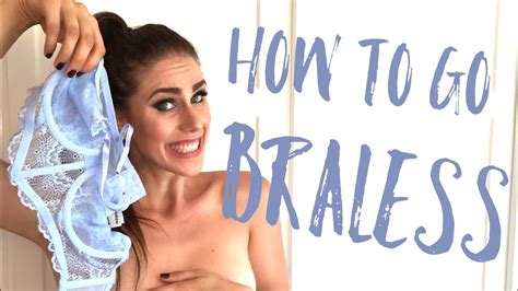 How To Go Braless Cassandra Bankson Youtube