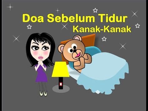 Doa Sebelum Tidur Kanak-Kanak - YouTube