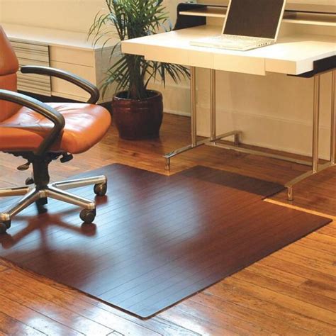 Bamboo Floor Mat For Office Chair Clsa Flooring Guide
