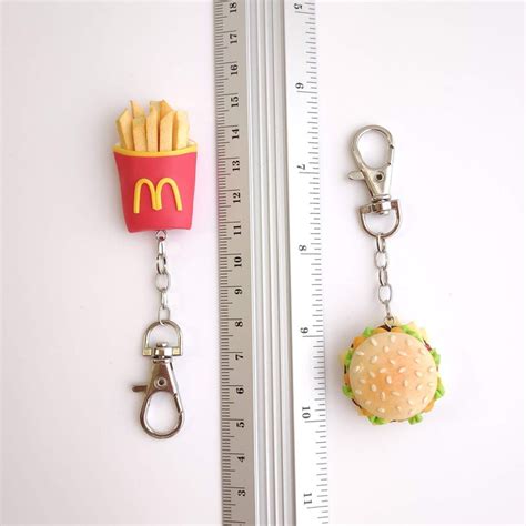 Burger And French Fries Best Friend Charms T For Couples Etsy
