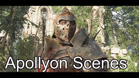 For Honor All Apollyon Scenes Youtube