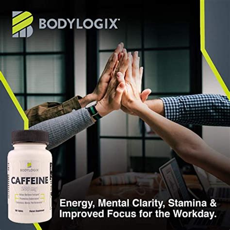 Caffeine Pills 200mg Bodylogix Caffeine Tablets Maximum Potency