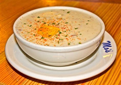 On the other hand, the clam chowder is a real treat. Mo's nationally famous clam chowder. | Clam chowder ...