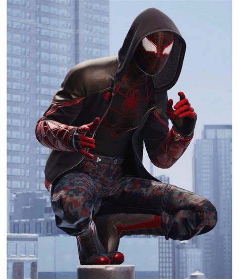 Spider Man Miles Morales The End Hoodie Ubicaciondepersonascdmxgobmx