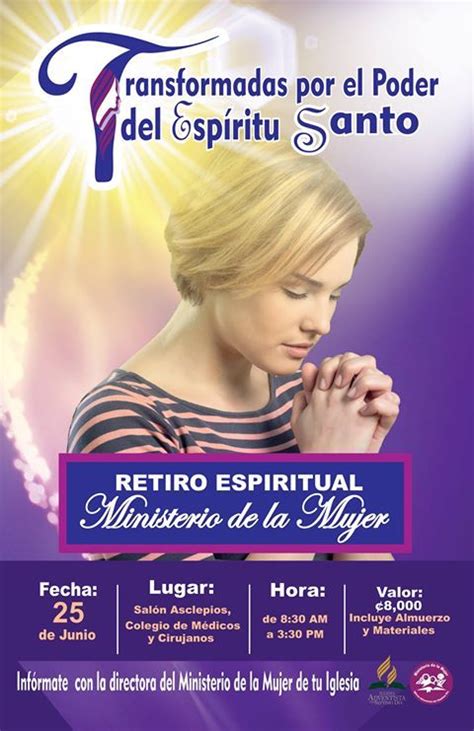 Retiro Espiritual Transformadas Por El Poder Del Espíritu Santo