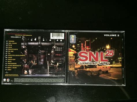 snl25 saturday night live the musical performances volume 2 1999 cd discogs