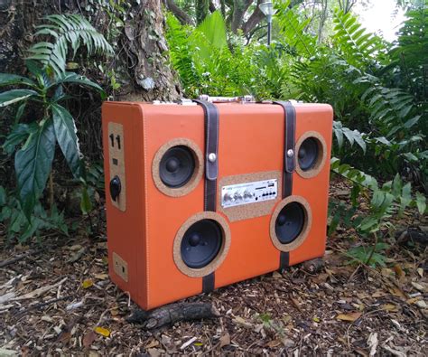 Portable Suitcase Boombox 5 Steps With Pictures Instructables