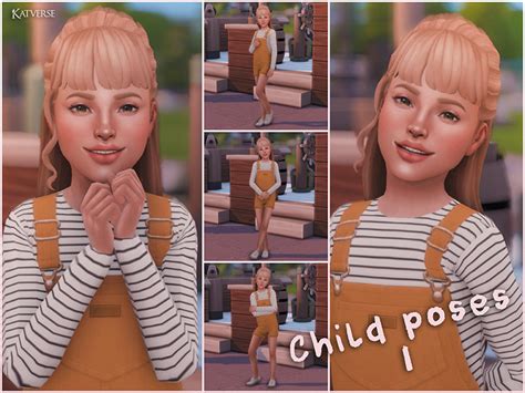 The Sims Resource Child Pose Pack 01