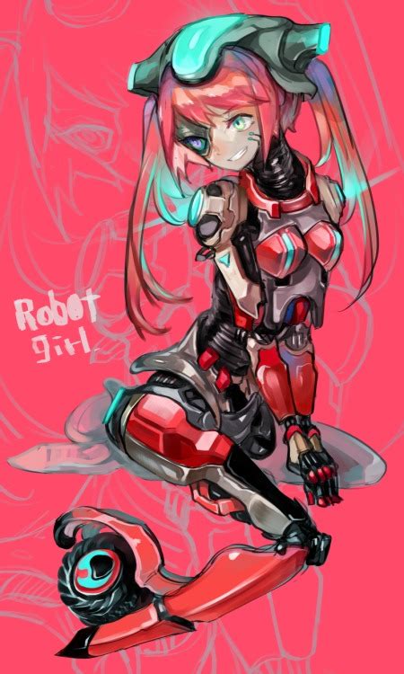 A Smug Anime Robot Girl Robot Fetishism ASFR Know Your Meme