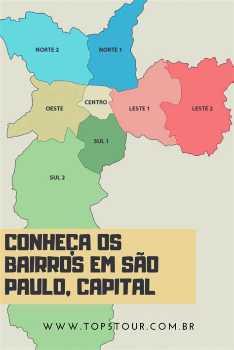Conhecendo Todos Os Bairros Em São Paulo Capital Top 5 Tour