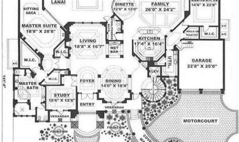 17 Blueprints For Mansions That Celebrate Your Search House Plans