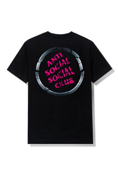 Anti Social Social Club Brake Check Tee Black Urban Outfitters
