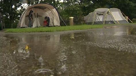 Bbc News Uk England Camping Popular Despite Rain