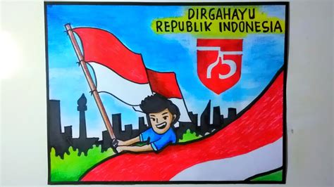 10 Contoh Gambar Kemerdekaan Republik Indonesia Terbaru Galeri Warni