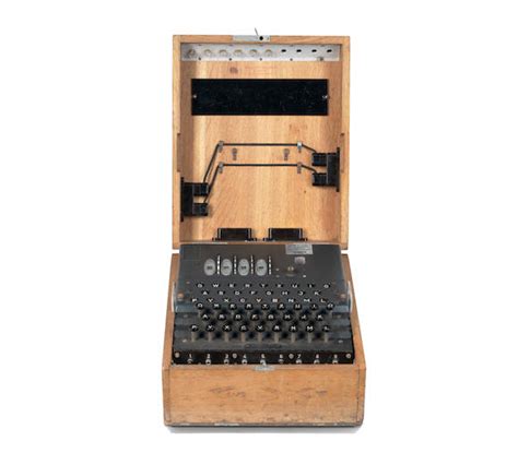 Bonhams A Rare Four Rotor M4 Enigma Cipher Machine German Circa 1944