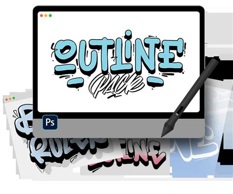 Outline Pack Photoshop Snooze One