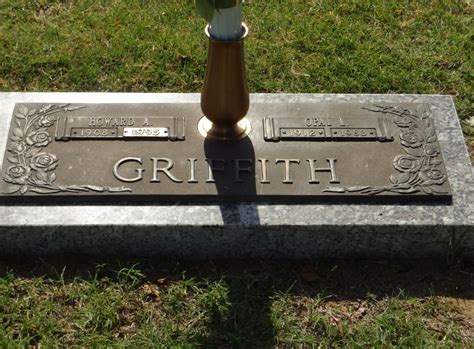 Howard Andy Griffith 1908 1995 Find A Grave Memorial