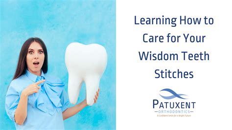 Learning How To Care For Your Wisdom Teeth Stitches